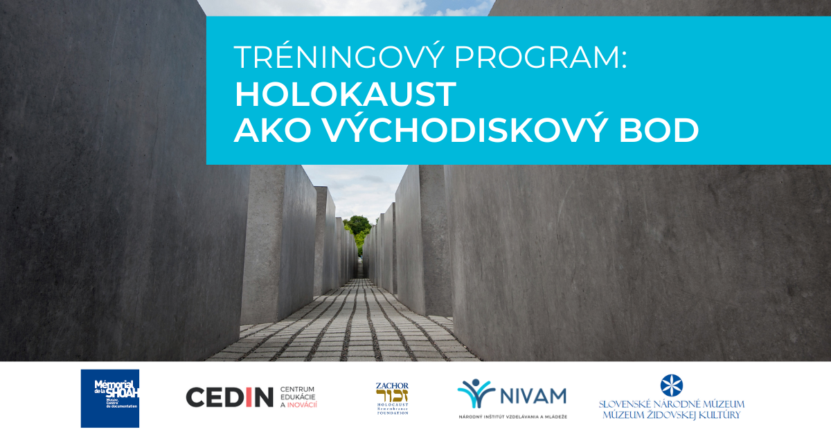 Tréningový program HOLOKAUST AKO VÝCHODISKOVÝ BOD