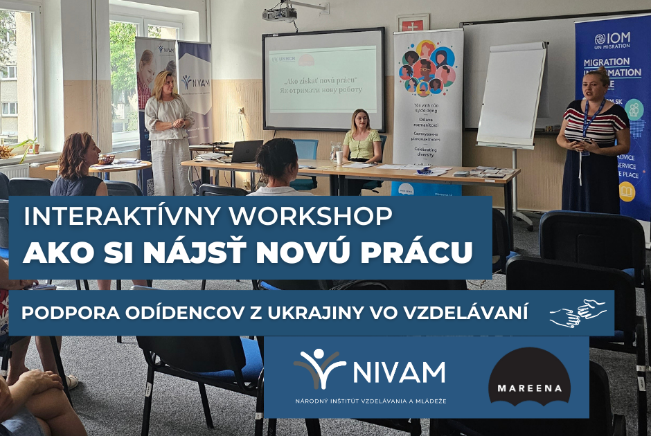 Interaktívny workshop – Ako si nájsť novú prácu