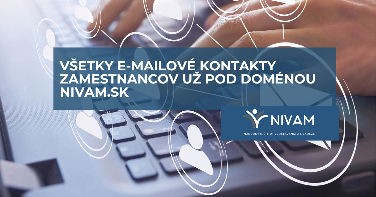 Všetky e-mailové kontakty zamestnancov už pod doménou nivam.sk