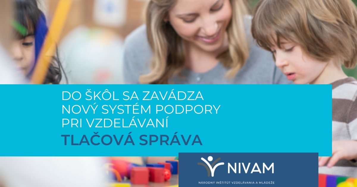 Do škôl sa zavádza nový systém podpory pri vzdelávaní